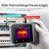 FNIRSI TDM-120/TDM-120P Multimeter Thermal Imaging Infrared Camera Tester AC 750V/DC 1000V Resistance Capacitance 120x90 IR