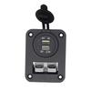 50 Amp Plug Dual USB Socket Flush Mount Recessed Plate For Anderson Style Plugs