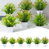 Flower Artificial Bonsai Home In Pot Indoor Outdoor