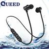 אוזניות מגנטיות אלחוטיות Bluetooth אוזניות ספורט אלחוטיות אוזניות סטריאו בס מוזיקה