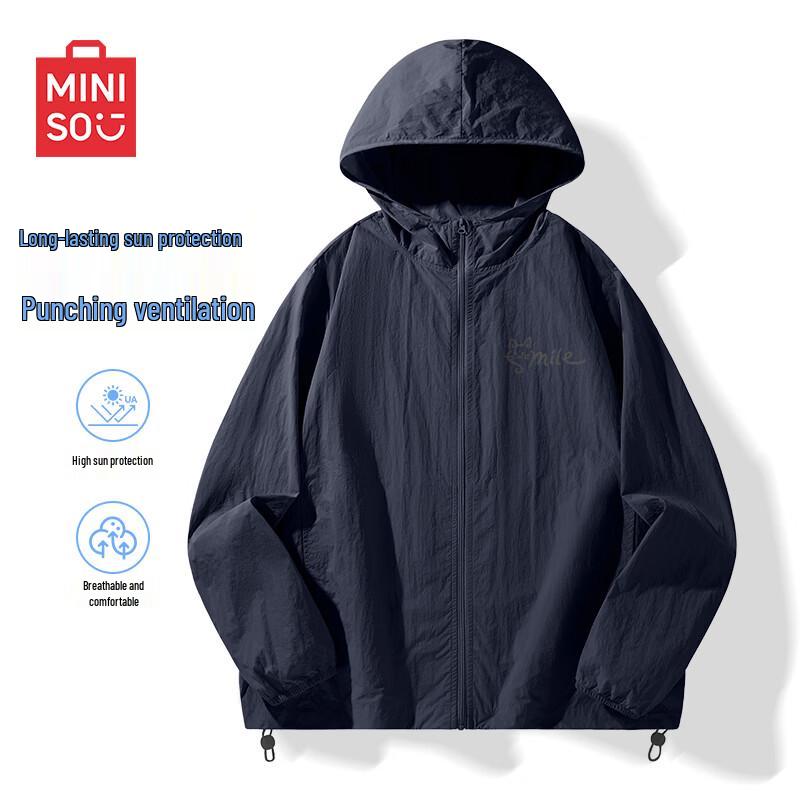 MINISO Men's Cityboy Lightweight Hooded Sun Protection Jacket 2026