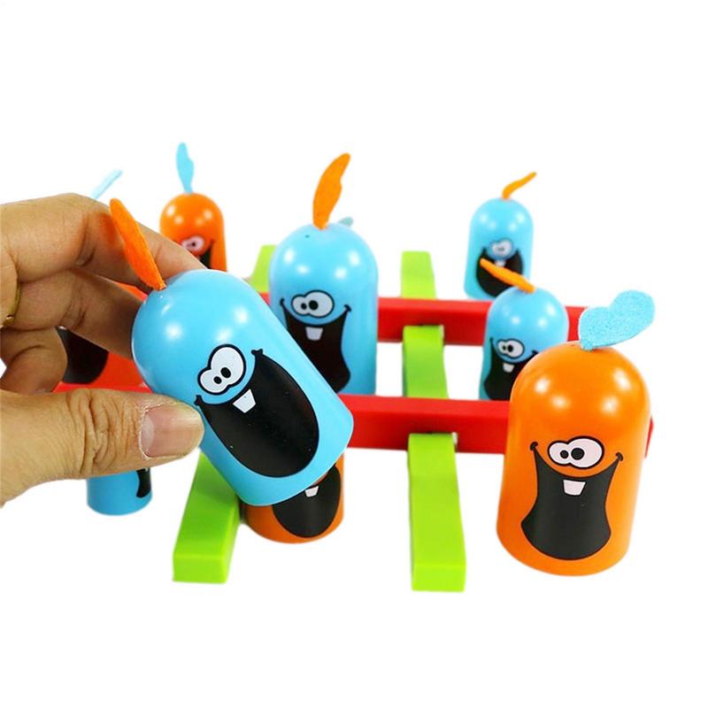 Tic TacToe Big Eat Small Gobble Board Game Parent-Child Interactive Educational Toys For Kids Christmas Gifts Tic TacToe Game