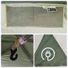 Car Tent for 2 Persons Green Waterproof