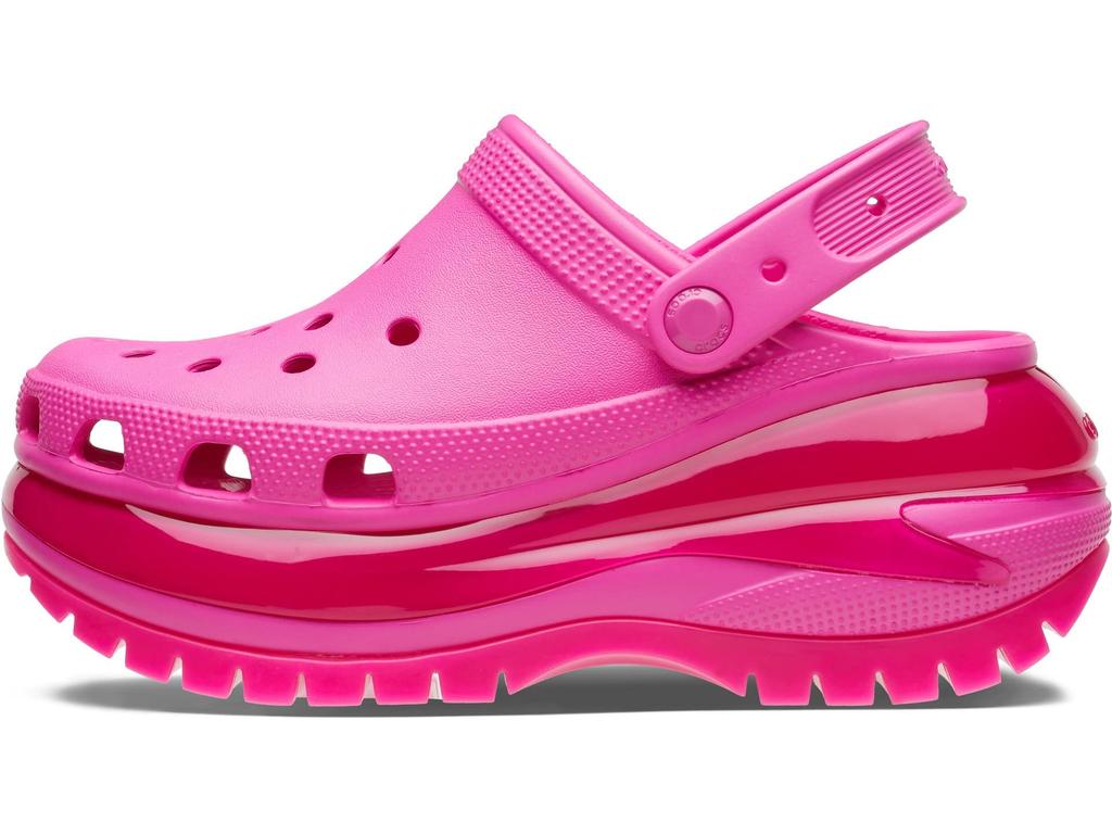Günlük ve boş zaman Sandaletleri için Crocs Mega Crash Clog Sport, Pembe, 207988-6UB-2023T, şehir, giyim, (Pembe/Beden 22.0/Erkek, Kadın)