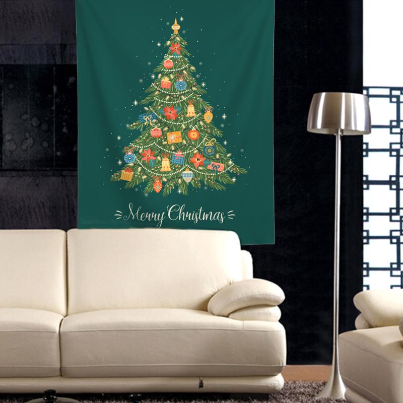 

1 шт., рождественская елка ручной работы для спальни, гобелен, украшение для дома, настенный ковер