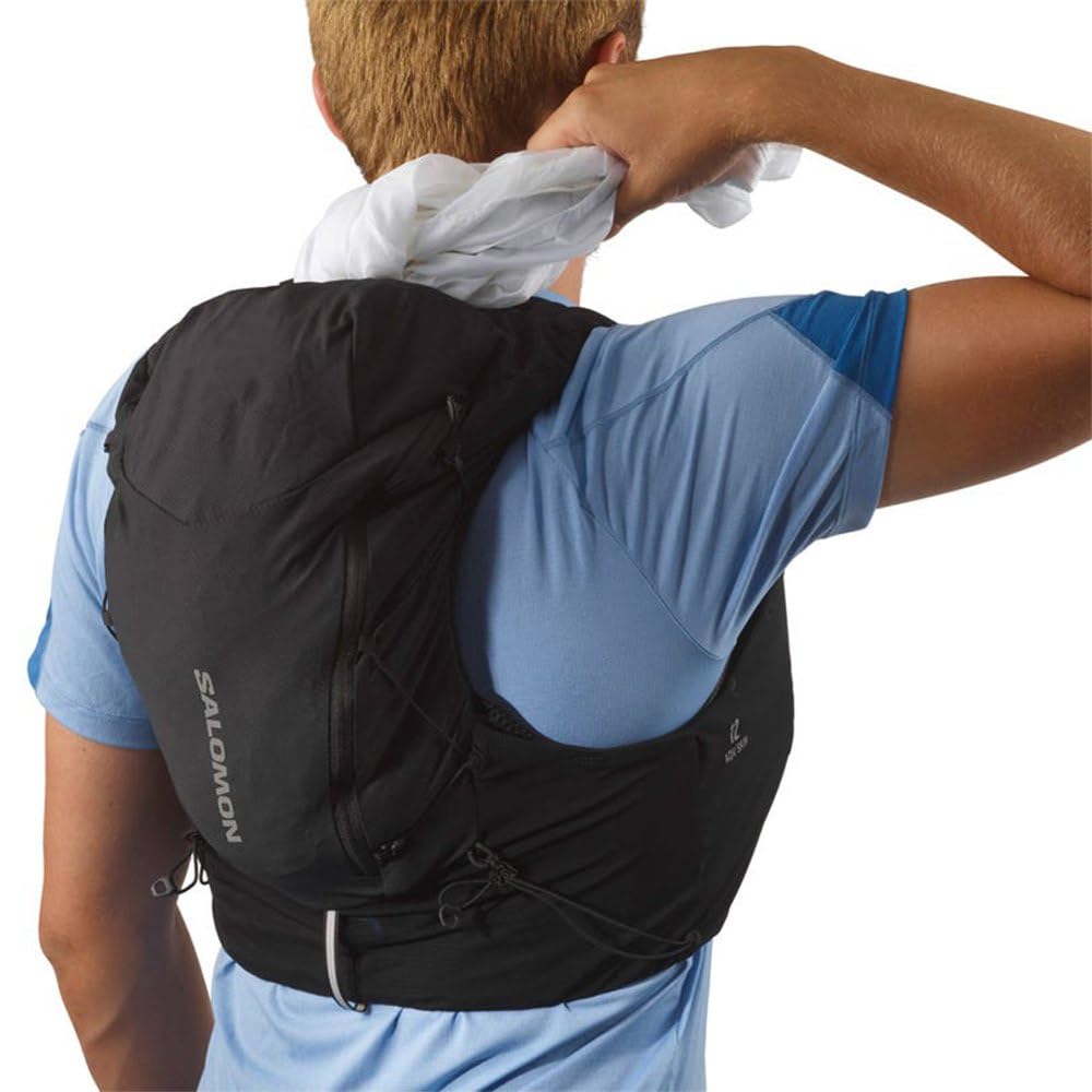 SALOMON Hydration Vest Rucksack Backpack ADV SKIN 12 SET LC1759500 XS BLACK/EBONY