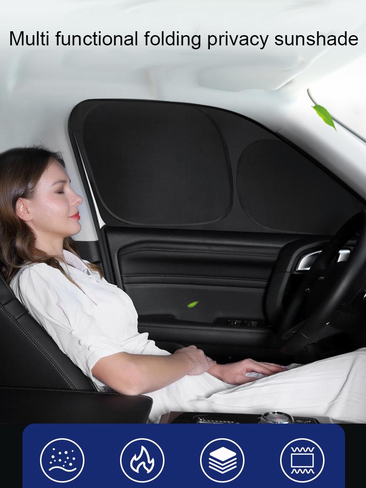 Car Black Window Privacy Sunshade For TESLA MODEL 3 2019-Present Auto Anti-UV Heat Insulation Protect Cover Interior Accessory