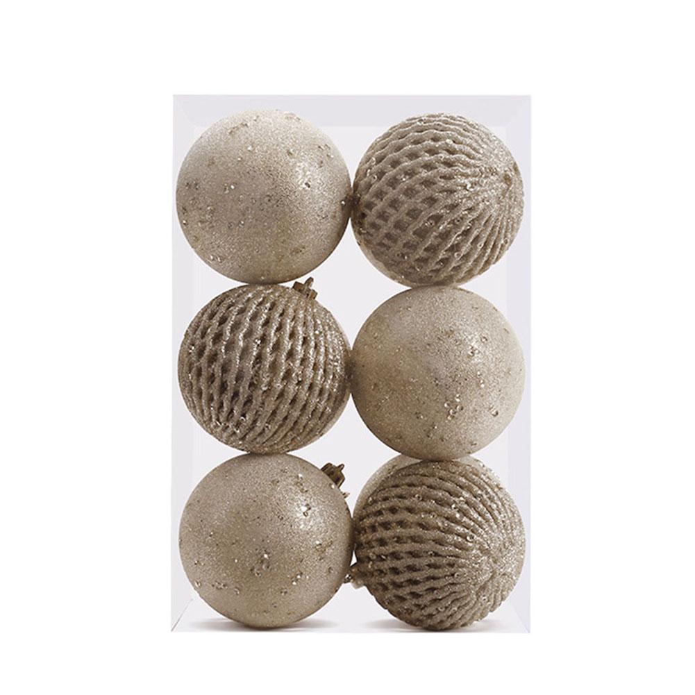 Christmas Balls 12 Pcs Shatterproof 8 Cm Ccessories