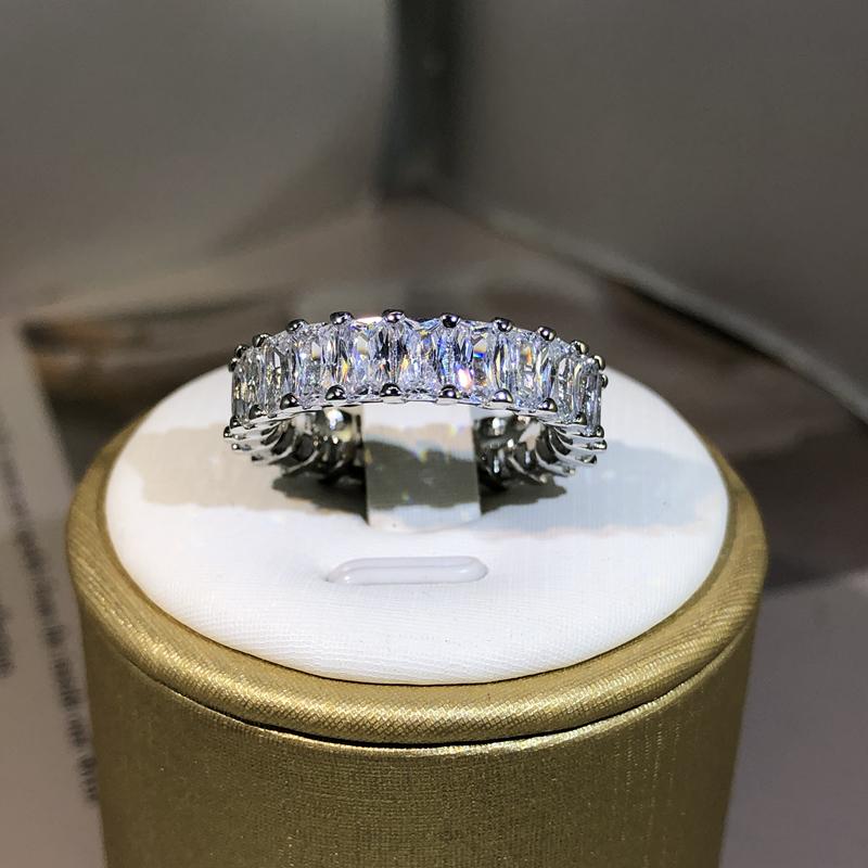 

Элегантное женское кольцо из стерлинговой меди с большим цирконом в форме капли воды, кольца на пальцы для женщин, обещание любви, подарки на День святого Валентина 10