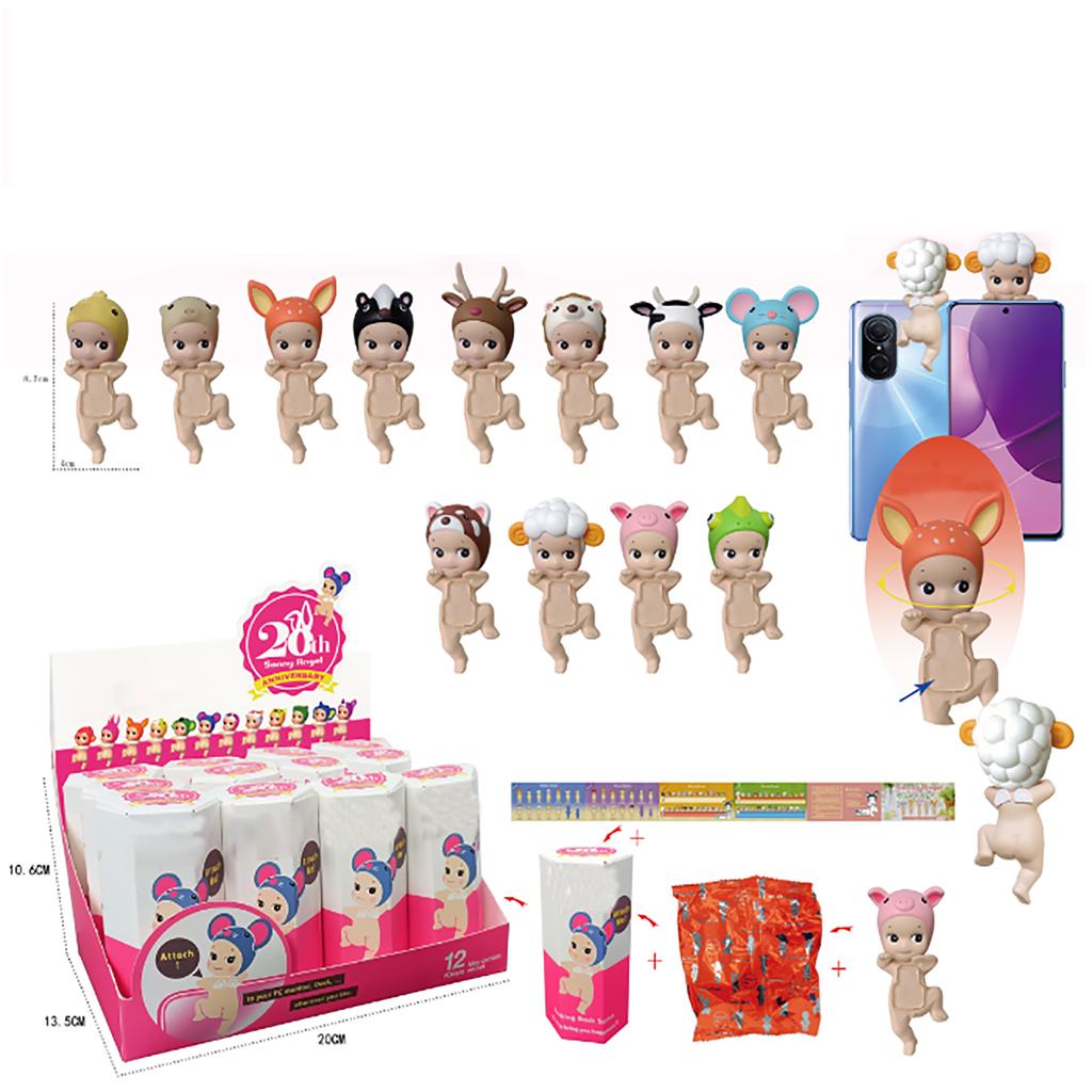 Enthüllen Sie das mystische Reich der geflügelten Wunder: Faszinierende Engelfiguren in Überraschungs-Blindboxen Angel Hippers Dreaming Series Figur