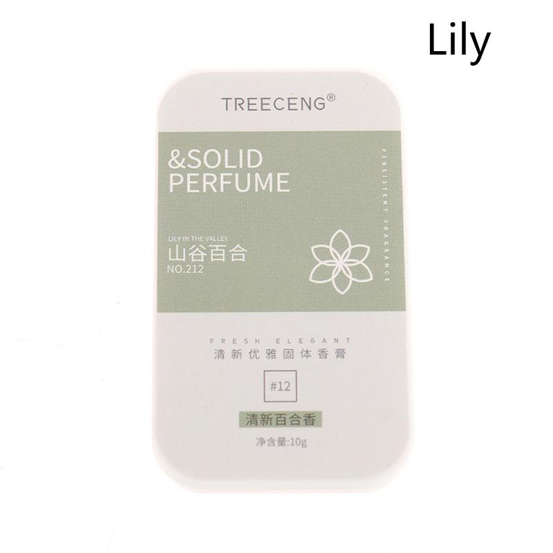 Pocket Unisex Solid Balm Perfume Long Lasting Fragrance Sweat Perfumes Deodorant