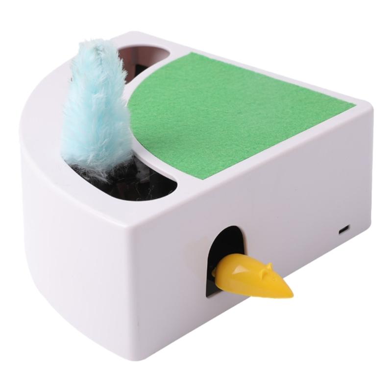 Interactive Cats Toy Funny Teasing Toy Rechargeable Toy Electric Moving Toy for Felines Play Toy Cats Supplies 1