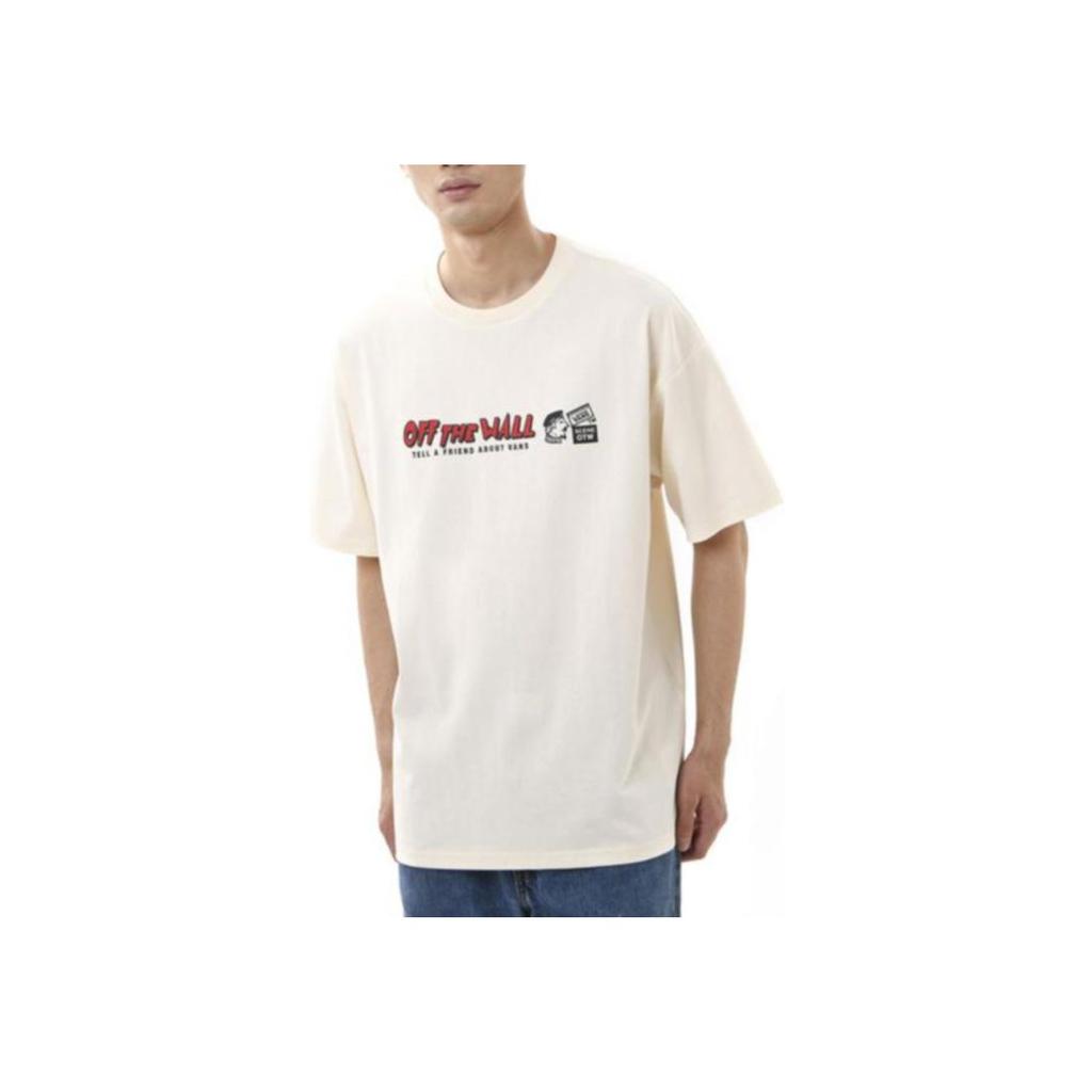 New Vans T Shirts Men's Apricot VN0A54PA3KS