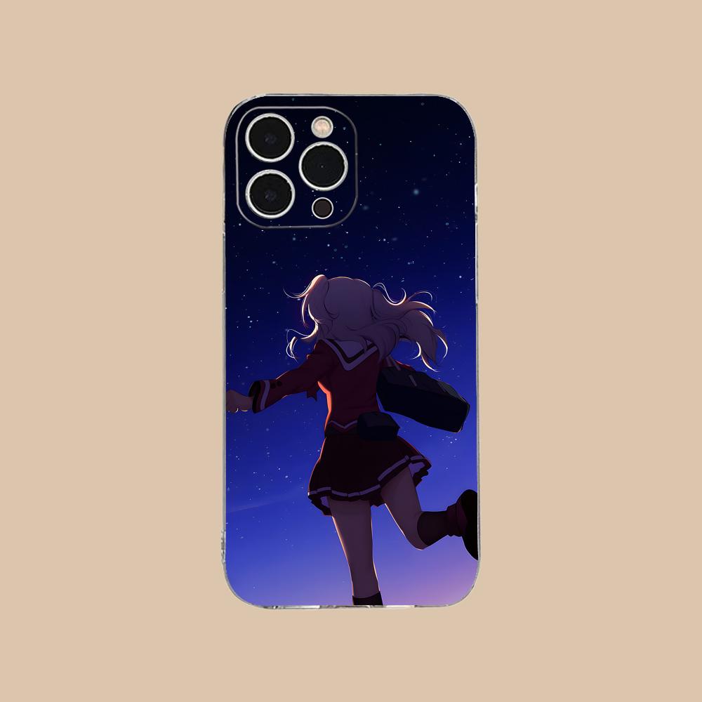 

Charlotte Tomori Nao Прозрачный ТПУ Чехол для Мобильного Телефона для iPhone 17 16 15 14 13 12 11 X XR XS Air Pro Max Plus Mini Цветной Чехол iPhone XS Max