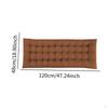 High Back Chair Cushion 48cmx120cmx8cm Overstuffed Recliner Easy To Wash Replacement
