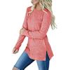 Women Tunic Long Sleeve Round Neck Sweatshirts Tops