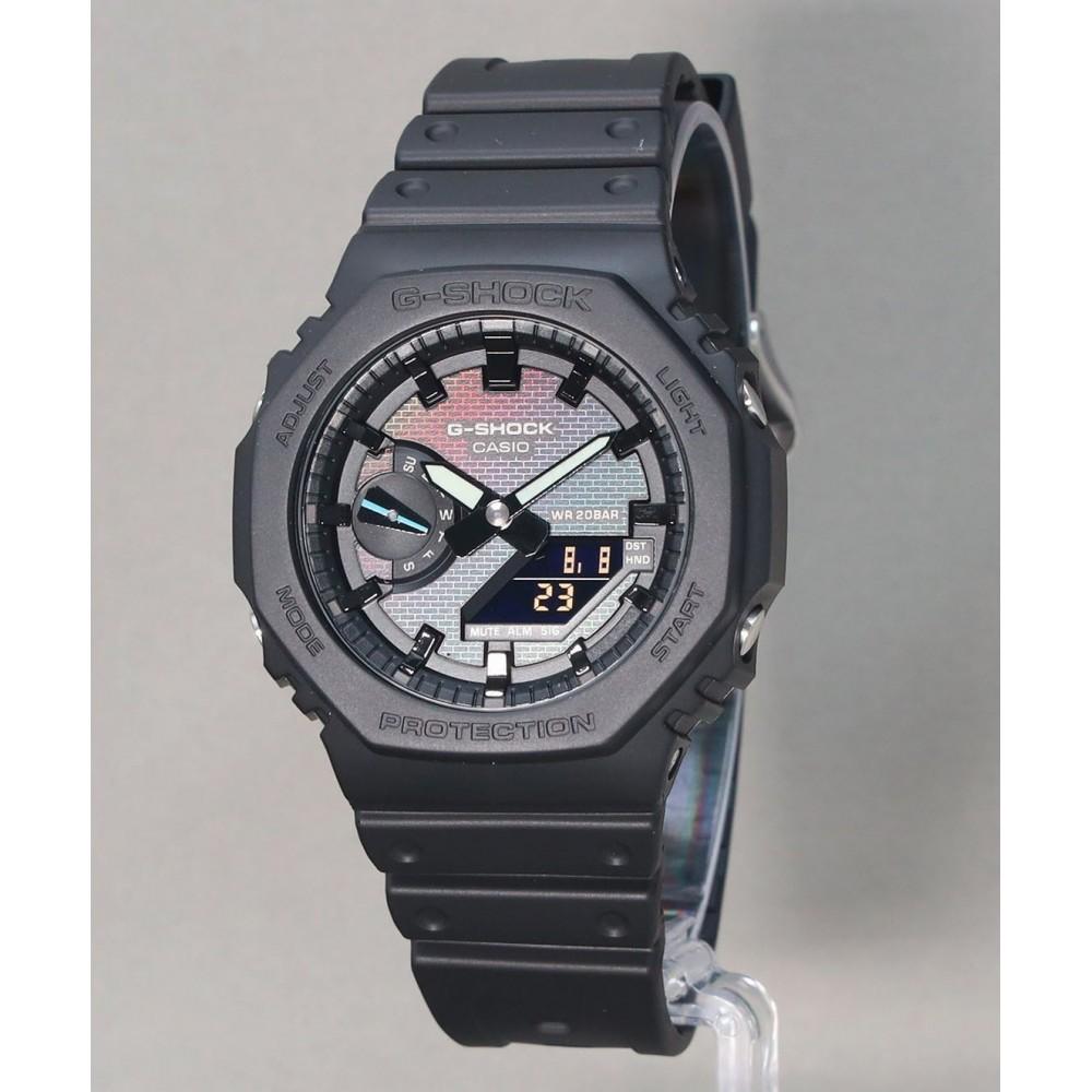 

Casio G-Shock Analog-Digital The Rainbow Brick Wall Series GA-2100RW-1AJF