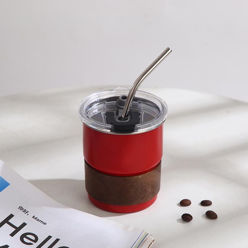 304 Stainless Steel Coffee Cup - Single Layer Milk Cup for Camping & Engraving