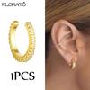 925 Silver Needle 11/13mm Small Hoop Earrings for Women Circle Piercing Huggie Earrings Multicolor Zircon Earrings Party Jewelry