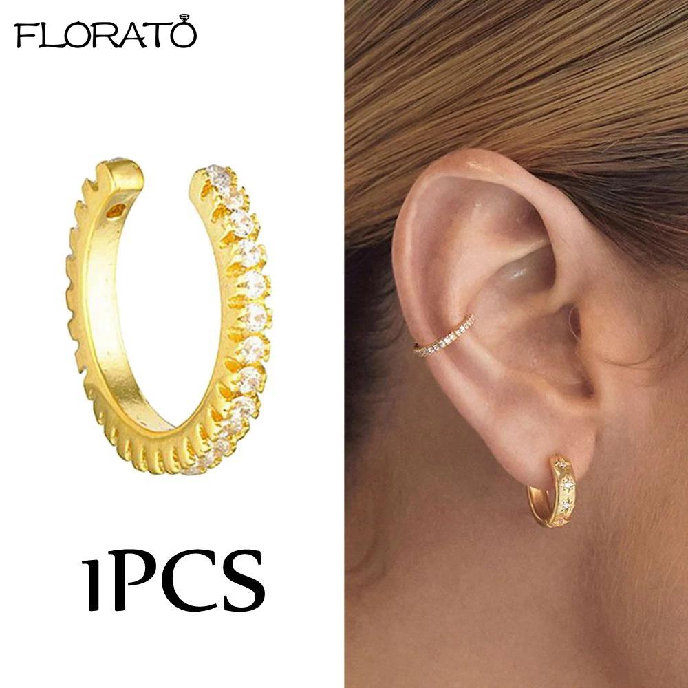 925 Silver Needle 11/13mm Small Hoop Earrings for Women Circle Piercing Huggie Earrings Multicolor Zircon Earrings Party Jewelry