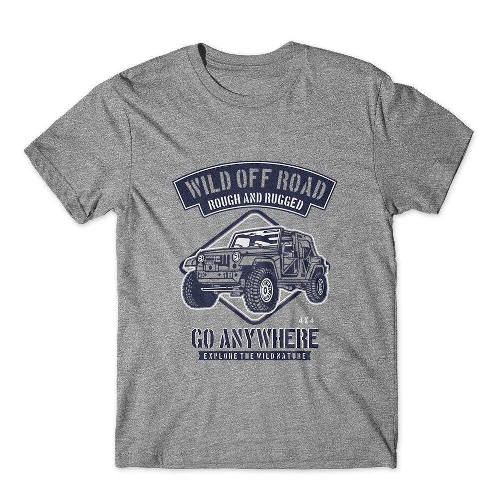 

Wild Off Road T-Shirt. 4X4 Tshirt 100% Cotton Premium Tee NEW 4XL
