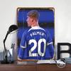 Soccer Player Palmer 20 Metal Poster Customized Wall Art Retro Vintage Tinplate Signs for Man Cave Coffee Bar Accessories Decor
