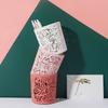 For Office School Supplies Pencil Pen Holder Cylinder Stationery Storage Organizer Container Nordic Hollow Flower Makeup Brush