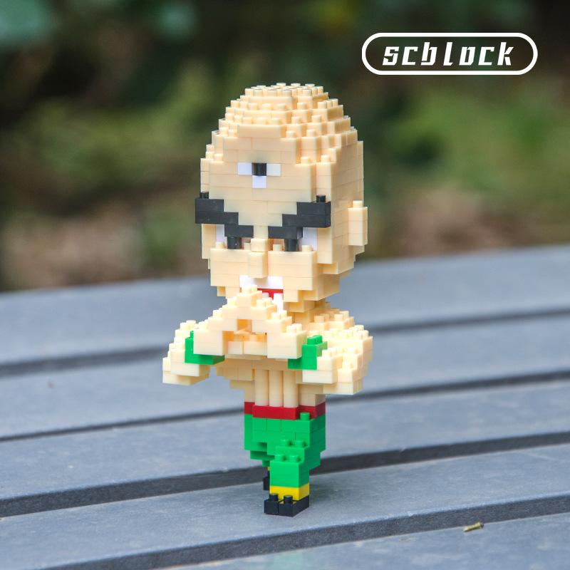 Divertente Gioia Cartone Animato Anime Film Gioco Wukong Blocchi da Costruzione Giocattolo Giochi Periferica Figura Puzzle Giocattolo di Assemblaggio Mattoncini Regali di Natale