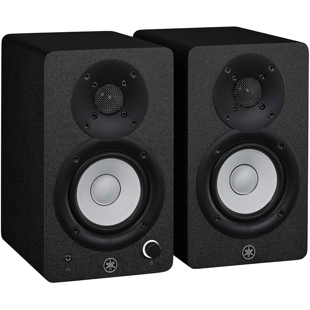Yamaha YAMAHA Powered Studio Monitor Speaker Pair Compact Black HS3