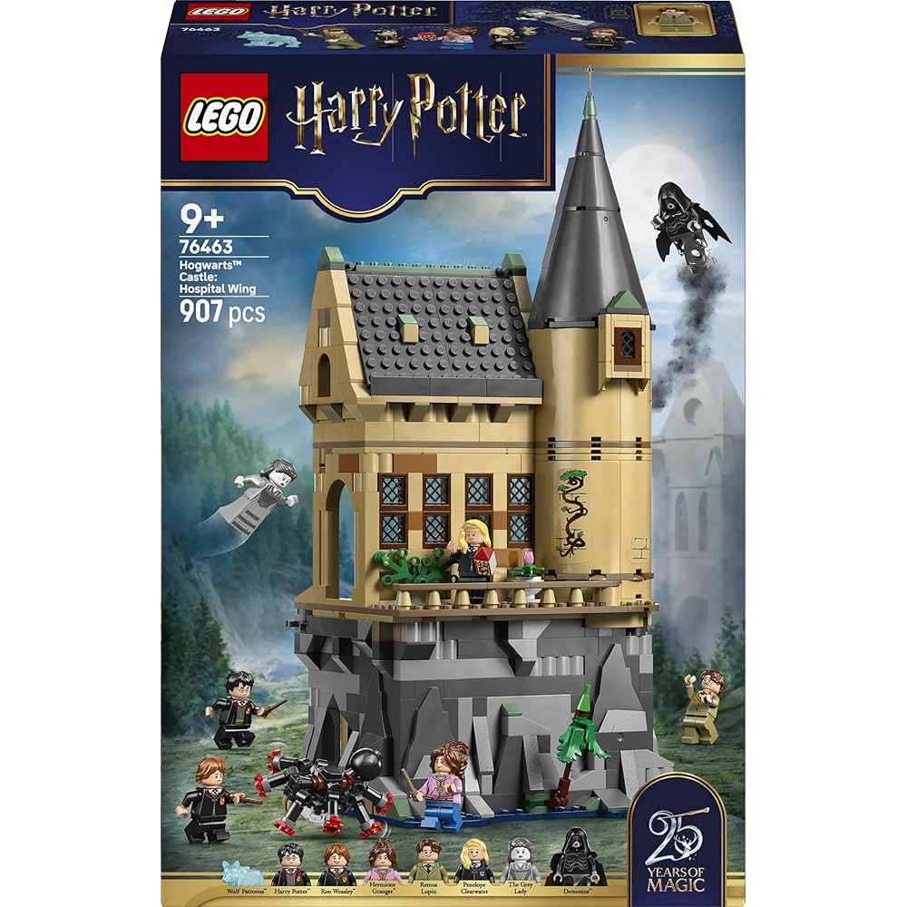 LEGO Harry Potter Hogwarts Castle Hospital Wing Building Set 76463 Toy for Kids Ages 9-11