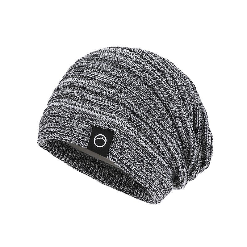 Winter velvet warm ear protection big head circumference versatile knitted hat women