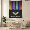Name Custom Game Legend of Zelda Wall Tapestry Aesthetic Wall Hanging Printed Fabric Blanket Decorative Tapestries for Bedroom Living Room Home Decor