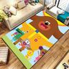 Hey Duggee Carpet Rug for Living Room Bedroom Home Sofa Decoration,Kids play Non-slip Floor Mat
