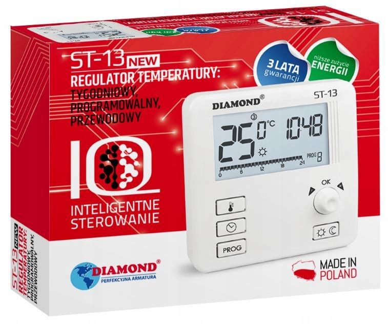 Regolatore Temp. Guida Settimanale Cablata St-13 (3021)