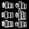 24TE 3 Pcs Plastic Cake Mold Chocolate Cookie Cutter Fondant Decoration Tool