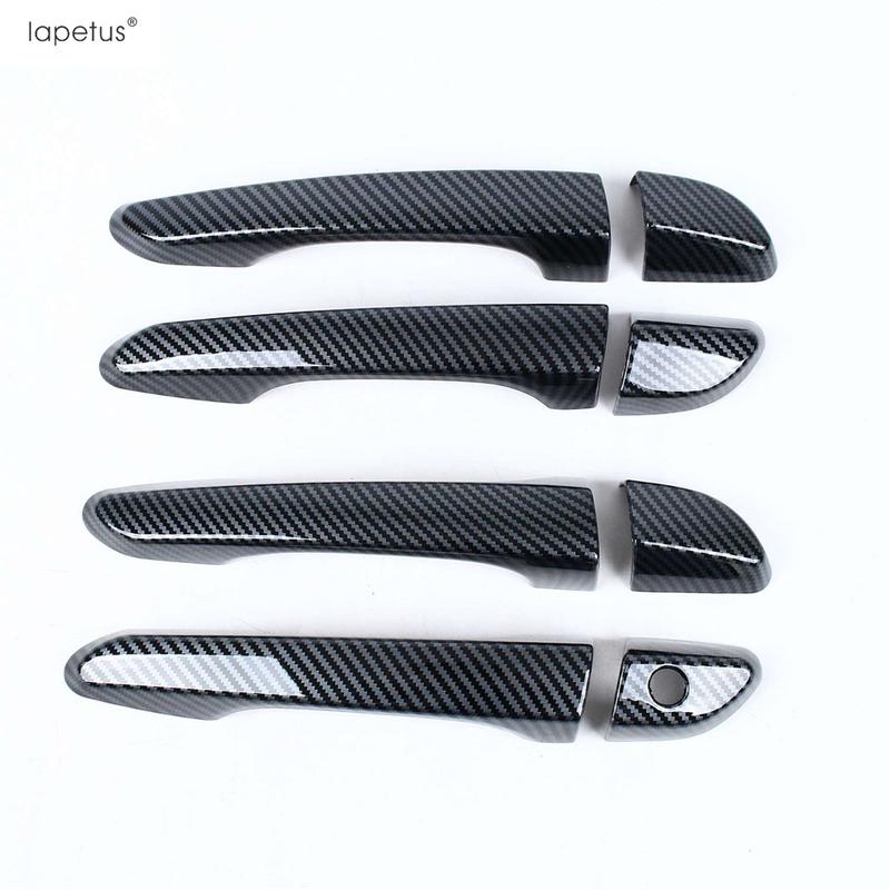 Car Side Door Handle Grab Decoration Cover Trim Fit For Hyundai Tucson 2015 - ABS Black / Chrome / Carbon Fiber Accessories