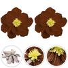 Flowers Paper Flowers Wedding 2Pcs/Set 30cm Birthday Bold Colors Bright Crepe Paper DIY Folded Storage for durable