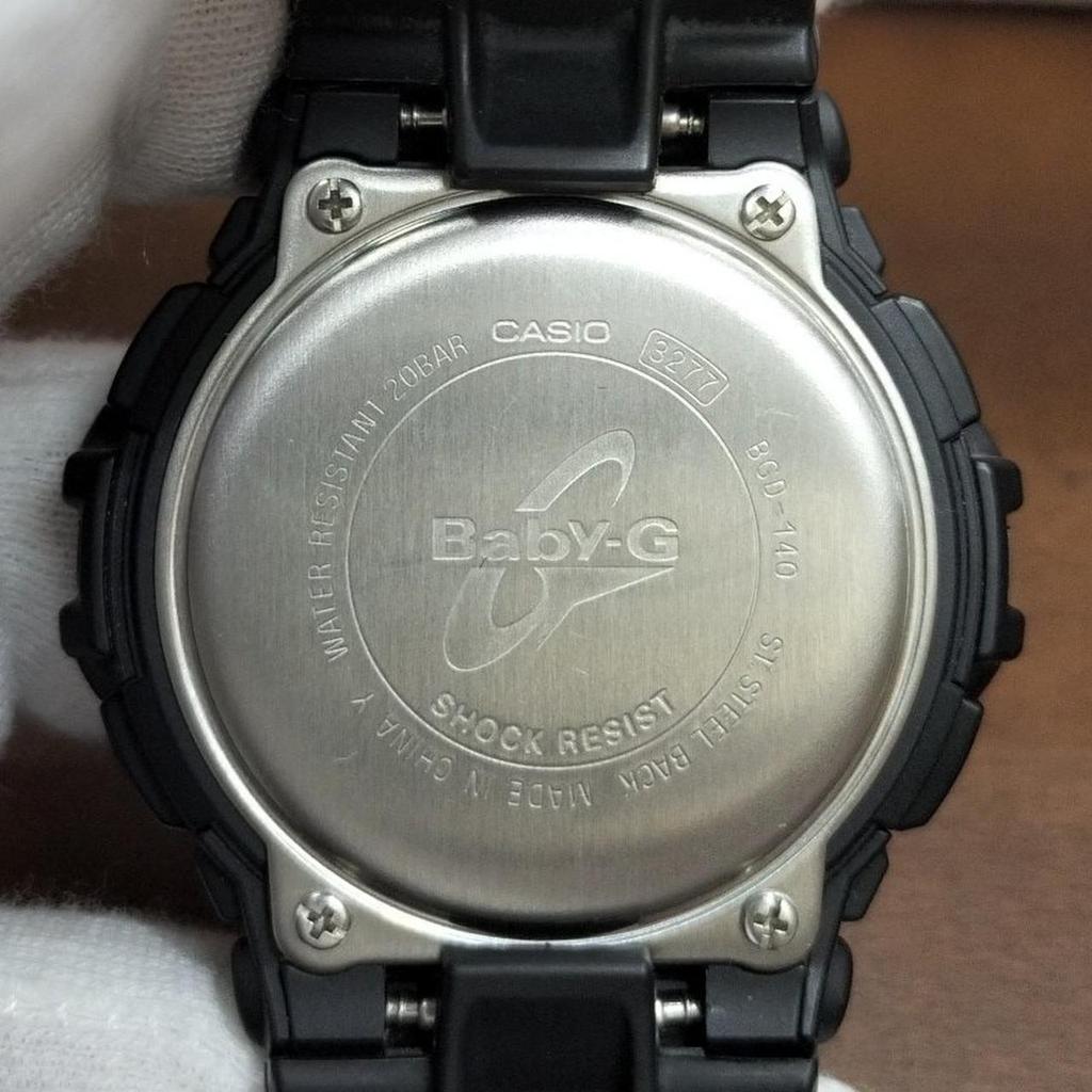 Used CASIO BABY-G BGD-140-1A Quartz