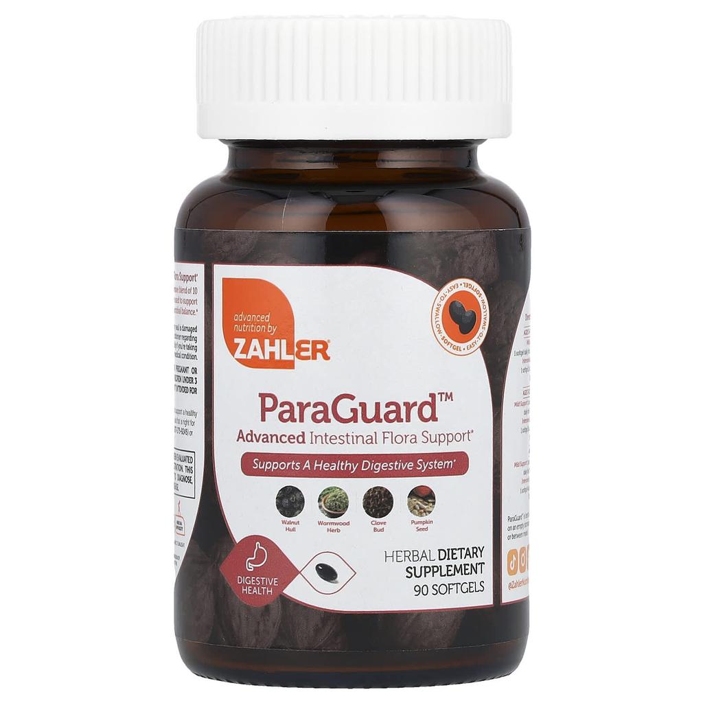 Paraguard, Advanced Gut Flora Supplement, 90 Softgels