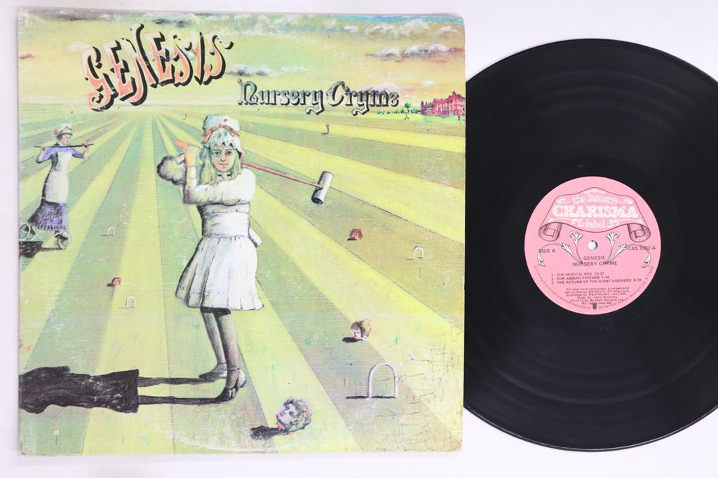 LP Record GENESIS - Nursery Cryme CAS1052 CHARISMA US Rock Used