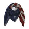 Best Selling American Flag Imitation Cashmere Large Plaid Square Scarf Heattech Shawl Scarf