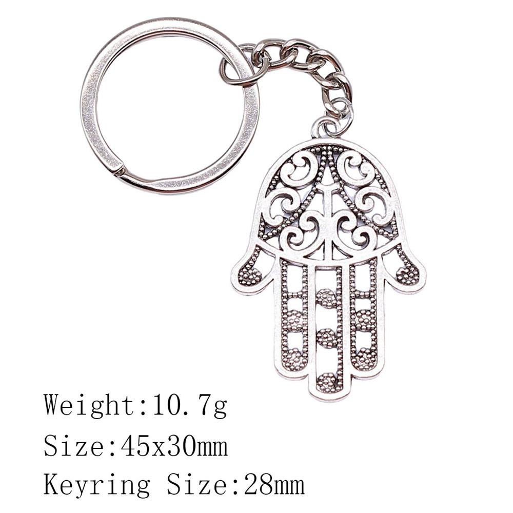 Back To School Bag Keyring Hamsa Hand Eye Of Horus Key Ring Ornaments For Home Cool Keychain