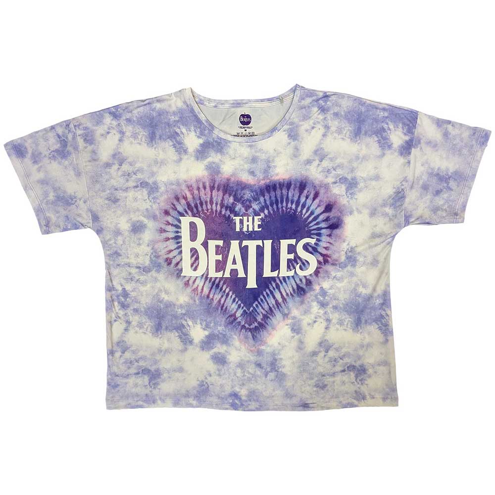 The Beatles Womens/Ladies Heart Logo Pajama Set