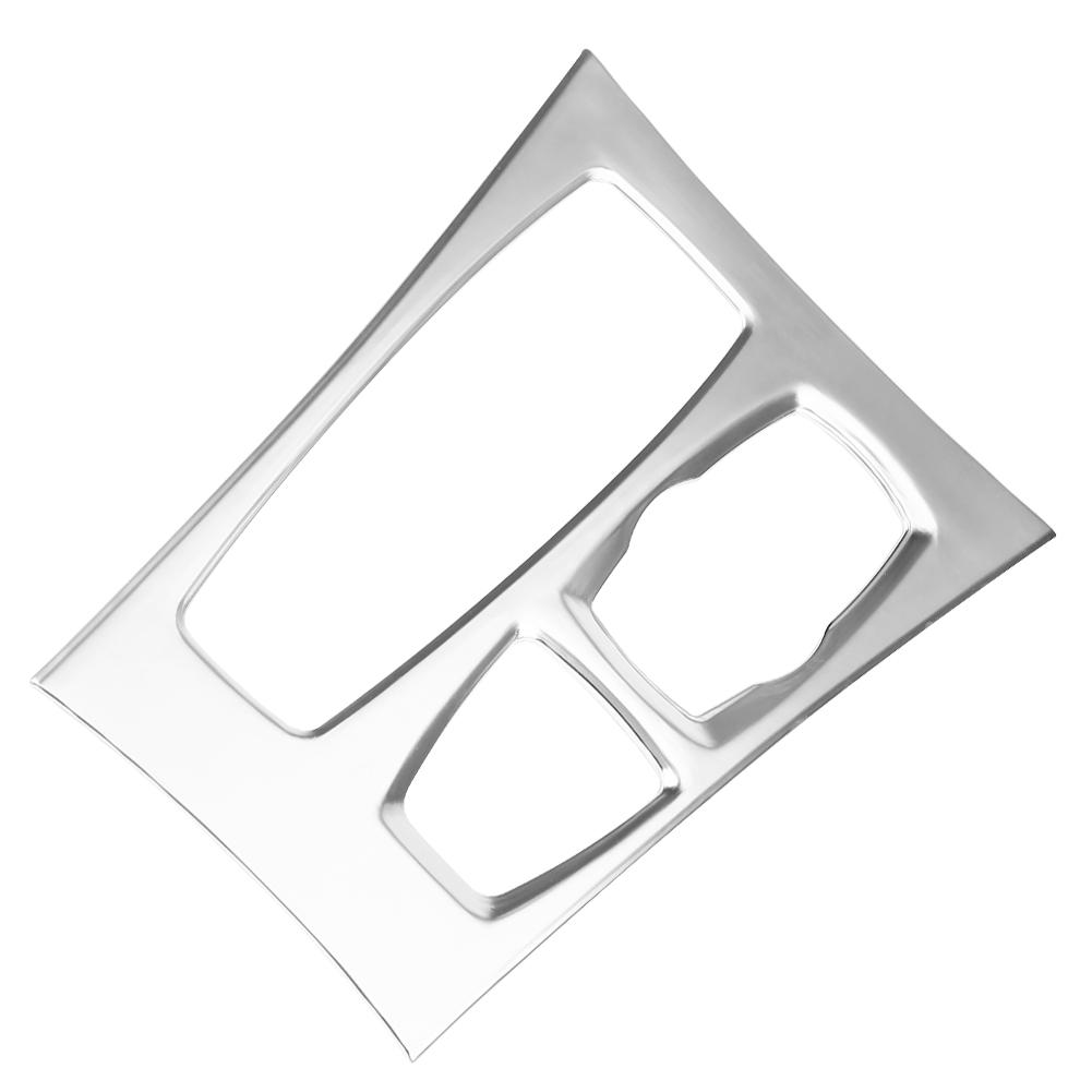 Chromium Electroplating Center Console Gear Box Panel Cover Trim for X5 E70 2010 2013