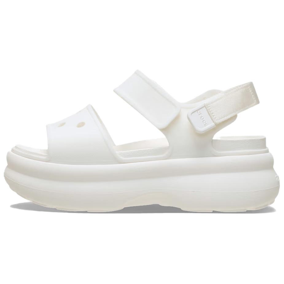 Crocs Soho Y Strap Beach Sandals Unisex White 211755-0WV