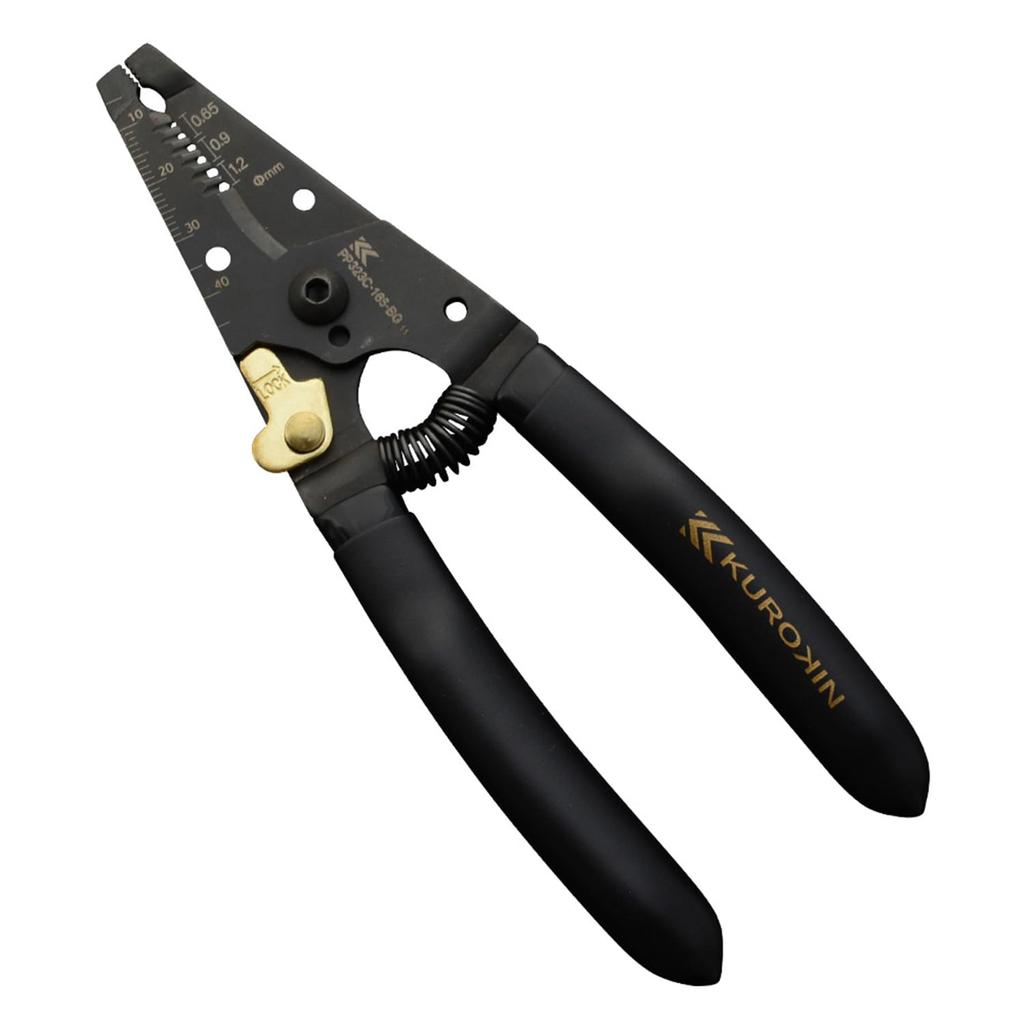 Fujiya Wire Stripper, C-Type, Black Gold, PP323C-165-BG