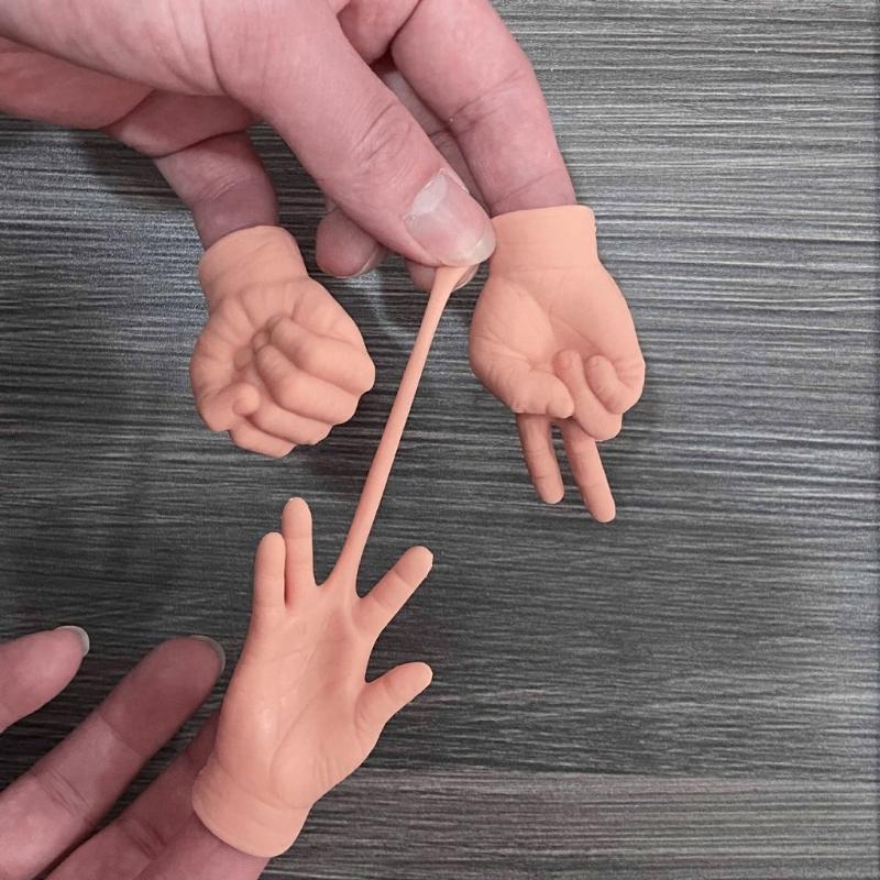 Cats Little Hand for Fun Finger Puppets for Cats, Human Small Hand for Cats