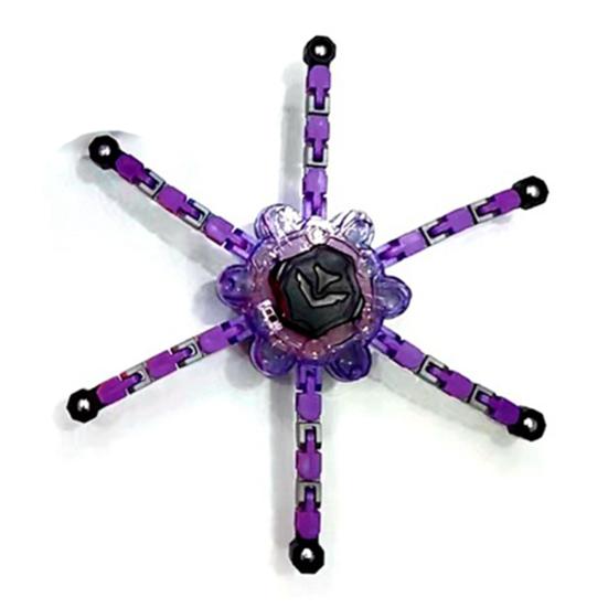Deformation Spinning Top Portable Stress Relief Fingertip Mechanical Gyro Educational Chain Spinner Sensory Toy Kids Adults Gift