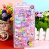 Luminous Cute Sanrio 3D Relief Stickers Kawaii Girls Kuromi Cinnamoroll My Melody Crystal Decals Kids Decoration Sticker Packs