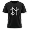Wisdom Bind Rune T-Shirt | Norse Pagan Symbol Runic Graphic Print Tee Shirt